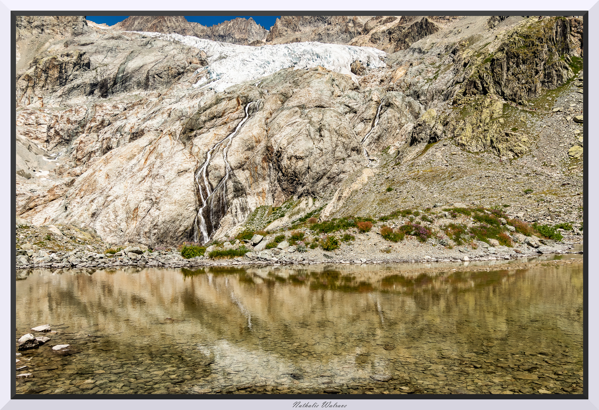 Sur le chemin vers le glacier blanc